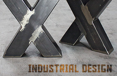 Rustikales Industriedesign mit Rohstahl - Rustikales Industriedesign mit Rohstahl