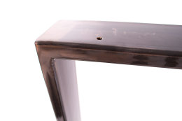 Tischgestell Rohstahl Serie-TR80k Tischuntergestell Tischkufe Kufengestell Profil 80x20 mm Breite 500 mm - 1 Stück (1 Rahmen)