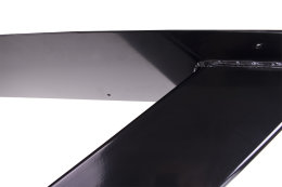Tischgestell schwarz TUXs-690 breit Tischuntergestell Tischkufe Kufengestell (1 Rahmen)