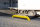 Rammschutzbalken Einfahrhilfe LKW Ø 159 / H 300 / L 2000 mm gelb Schutzbalken Rollstopp Kantenschutz Anfahrschutz