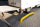 Rammschutzbalken Einfahrhilfe LKW Ø 159 / H 300 / L 2000 mm verzinkt gelb Schutzbalken Rollstopp Kantenschutz Anfahrschutz