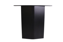 Stahlwange SWV48-s Tischuntergestell Tischgestell gebogen schwarz matt (1 Paar)