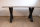 Tischgestell Stahl schwarz matt TUX 100x100 800 Tischkufe Kreuz X-Gestell Tischuntergestell 1 Stk