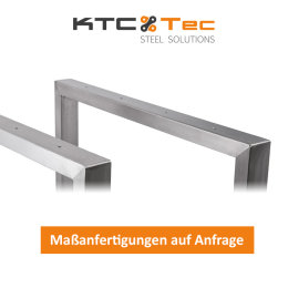 Waschbecken Konsole Edelstahl Träger TRG50x30mm-200/300 Waschtisch Wandkonsole Regalhalter Konsolenhalterung Gestell (1 Paar)