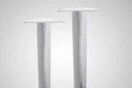 Edelstahlwange Raute Edelstahl - Tischgestell Esstisch Schreibtisch Wangen massiv Tischkufen Stahlwangen Industrie (1 Stück)