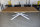 Kreuzgestell Stahl weiß matt GX80x40 L1600 Spider Esstisch Tischgestell Wohnzimmer Tisch Küchentisch