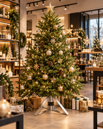 Weihnachtsbaumständer aus Edelstahl V2A