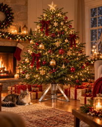 Weihnachtsbaumständer aus Edelstahl V2A