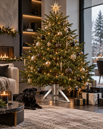 Weihnachtsbaumständer aus Edelstahl V2A