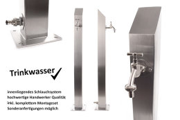 TRINKWASSER Wassers&auml;ule TSQS 730 Edelstahl V2A,...