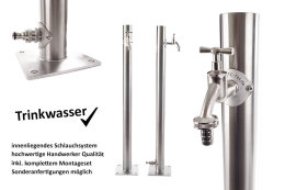 TRINKWASSER Wassers&auml;ule TSRG 950 Edelstahl V2A,...