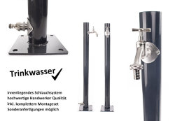 TRINKWASSER Wassers&auml;ule TSRG 950 Anthrazit,...