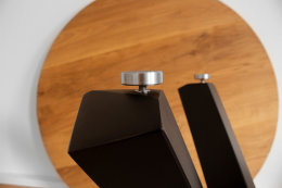 Tischgestell Stahl schwarz matt Tres 80x80 L600 für Glasplatten Tischgestell Küchentisch Esstisch Tischuntergestell X-Gestell