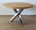 Tischgestell Edelstahl poliert Tres Design einteilig Kreuzgestell (Holztisch)