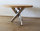 Tischgestell Edelstahl poliert Tres Design einteilig Kreuzgestell (Holztisch)