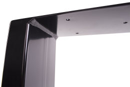 Tischgestell schwarz TU100s-500 breit Tischuntergestell Tischkufe Kufengestell (1 Paar)