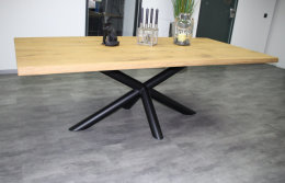Tischgestell Stahl schwarz matt London Ø 90mm...