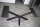 Tischgestell Stahl schwarz matt London Ø 90mm L1650mm Tischgestell Küchentisch Esstisch Tischuntergestell X-Gestell
