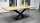 Tischgestell Stahl schwarz matt Korsika 100x100 L1500mm Tischgestell Küchentisch Esstisch Tischuntergestell X-Gestell