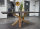 Kreuzgestell Stahl goldfarben MI-KADO 80x80 L1400mm Tischgestell Küchentisch Esstisch Tischuntergestell X-Gestell