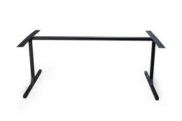 Tischgestell Stahl schwarz matt Uno 60x40 L1800mm Tischuntergestell Schreibtischgestell Büro Loft Esstisch