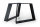 Couchtischgestell Stahl schwarz matt TGFe100x10 H460 B600 mm Tischgestell Tischuntergestell Metall Wohnzimmertisch Tischkufen DIY Couchtisch Beistelltisch