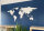 Hochwertige Design Stahl Weltkarte Wanddeko Wandbild XXL 3D Metall Pinnwand magnetisch Travelmap Reiseziele Firmenstandorte Landkarte Schwarz 200x100cm