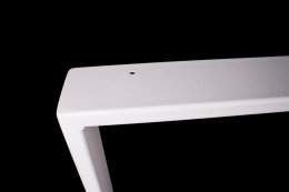 Tischgestell weiß TR80w-500 breit Tischuntergestell Tischkufe Kufengestell (1 Paar)