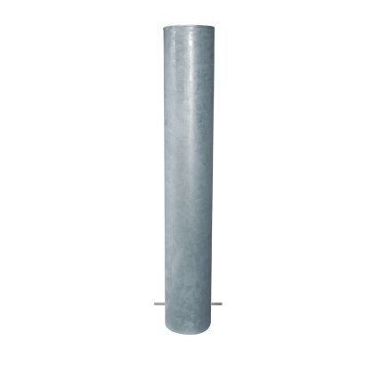 Rammschutzpoller Absperrpfosten Ø 219,1 x 1000 mm Stahl - feuerverzinkt - zum Einbetonieren