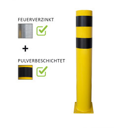Rammschutzpoller Absperrpfosten Ø 88,9 x 1000 mm...
