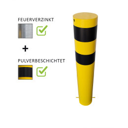 Rammschutzpoller Absperrpfosten Ø 76,1 x 1200 mm...